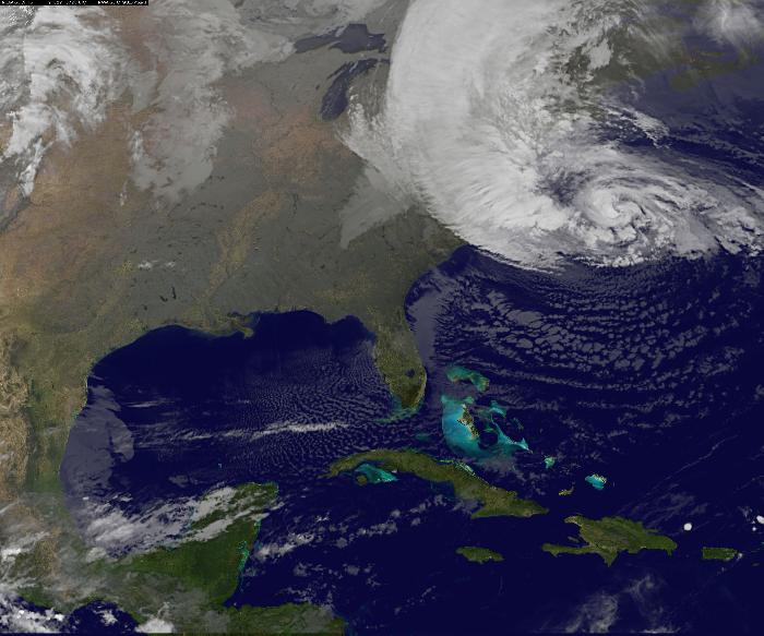 Πλησιάζει τις ΗΠΑ ο τυφώνας «Sandy»