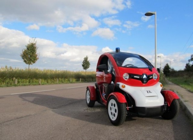 Το Renault Twizy στην υπηρεσία της πυροσβεστικής