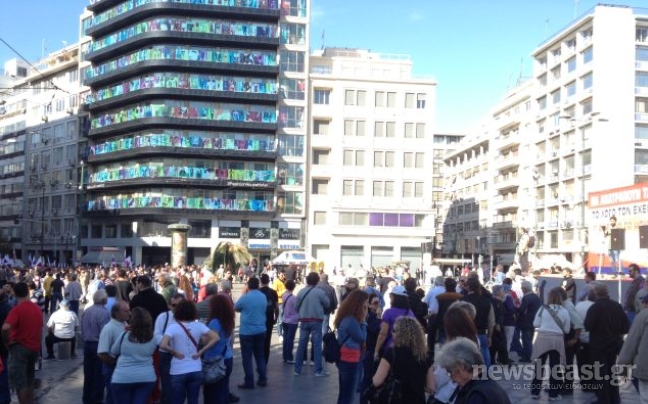 Κλειστοί οι δρόμοι γύρω από την Ομόνοια