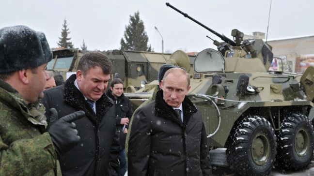 Αποπέμφθηκε ο ρώσος υπουργός Άμυνας