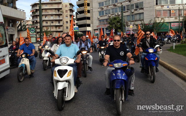 Ξεκίνησε η μηχανοκίνητη πορεία της ΠΟΕ-ΟΤΑ