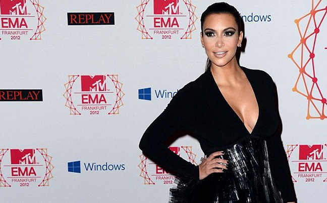Η Kim Kardashian στα ευρωπαϊκά βραβεία MTV