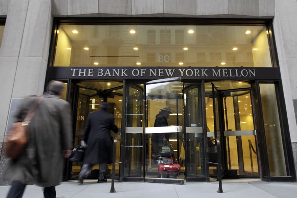 Πρόστιμο 210 εκατ. δολαρίων κατέβαλε η New York Mellon