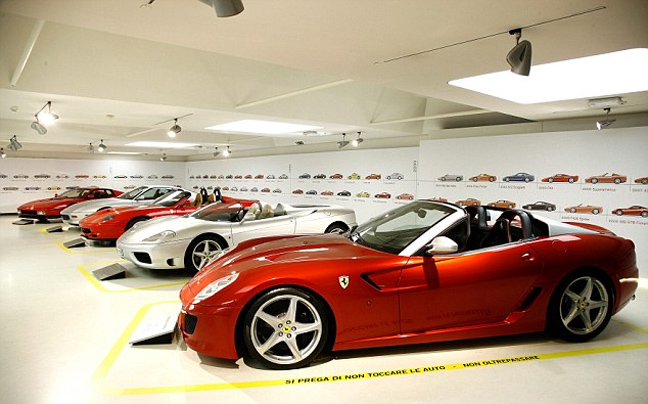 Έκθεση της Ferrari με τις δημιουργίες του Pininfarina