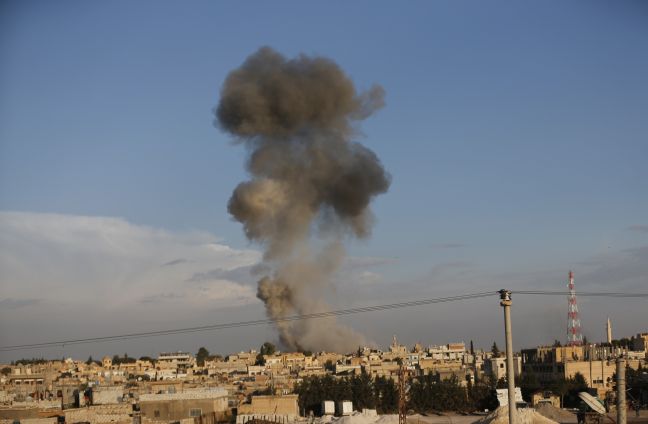 Βομβαρδίζεται ξανά η πόλη Ρας αλ-&#8216;Ειν στη Συρία