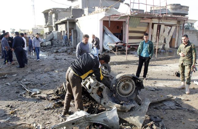 Τουλάχιστον 12 νεκροί και 20 τραυματίες σε βομβιστική επίθεση στη Βαγδάτη