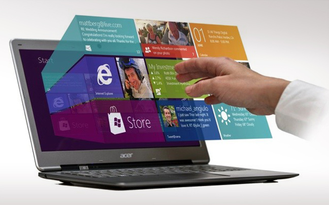 Έλεγχος των Windows 8 με… χειρονομίες
