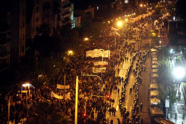 Ολοκληρώθηκαν χωρίς πολλά προβλήματα οι εκδηλώσεις για το Πολυτεχνείο