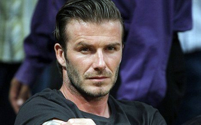 Ο David Beckham… χτυπιέται ξανά