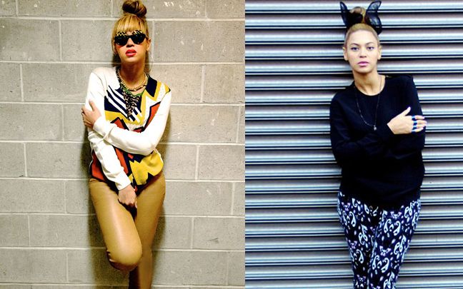 Τα διαφορετικά πρόσωπα της Beyonce