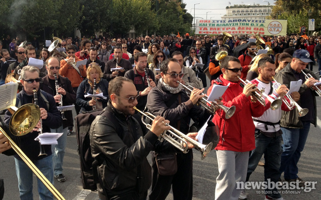 Κυκλοφοριακά προβλήματα στο κέντρο λόγω πορείας ΠΟΕ-ΟΤΑ