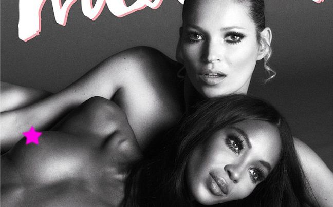 Γυμνές Naomi Campbell και Kate Moss