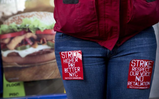 Απεργούν οι εργαζόμενοι των φαστ φουντ στις ΗΠΑ