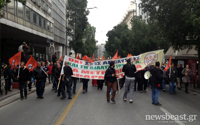 Κυκλοφοριακό μπλακ άουτ στο κέντρο της Αθήνας