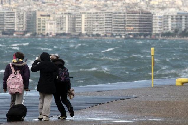 Υποχωρούν οι άνεμοι στη βόρεια Ελλάδα