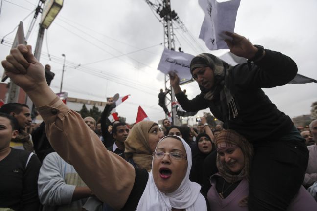 Διαδηλώσεις κατά του νέου Συντάγματος στην Αίγυπτο