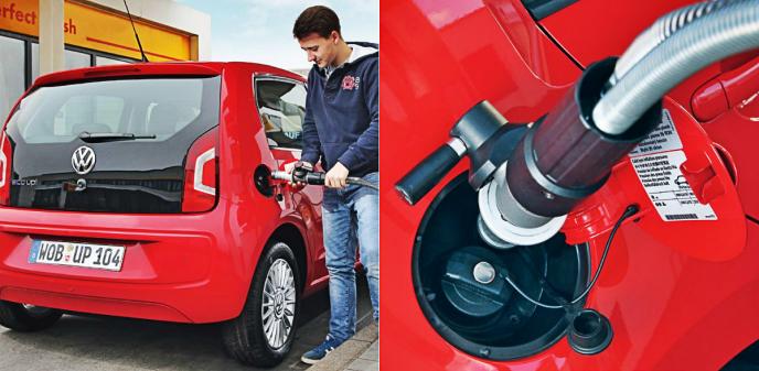 Έκδοση φυσικού αερίου του VW up!