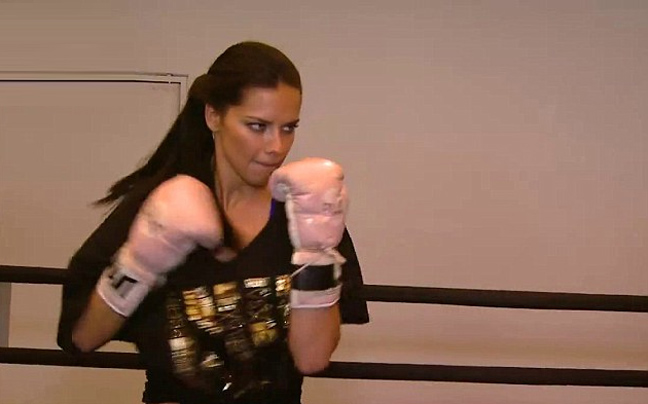 Η Anriana Lima… στο ρινγκ