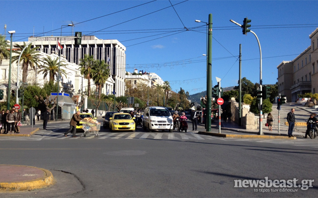 Κανονικά η κυκλοφορία στο κέντρο