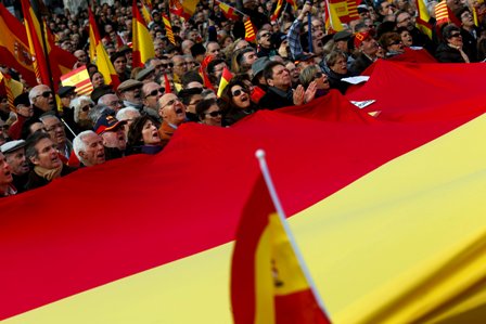 Διαδηλώσεις υπέρ της ενότητας της Ισπανίας