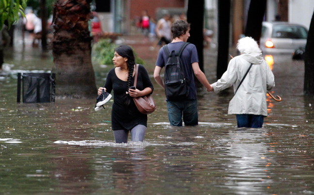 «Πνίγηκε» από τις βροχές η Αργεντινή