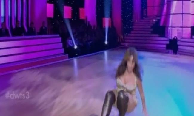 Η «τούμπα» της Βάνας Μπάρμπα στο «Dancing with the stars»