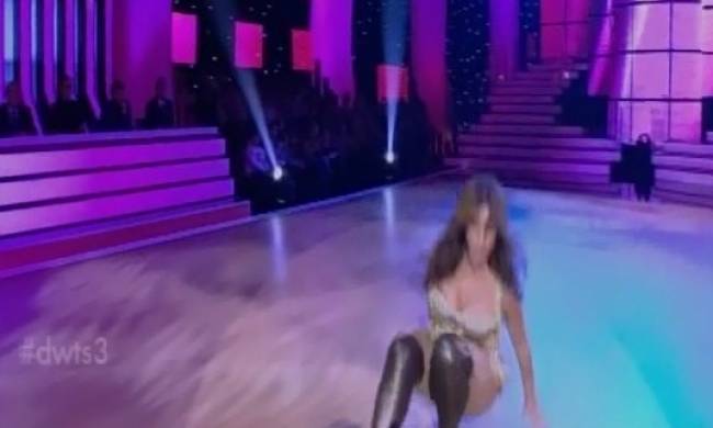 Η «τούμπα» της Βάνας Μπάρμπα στο «Dancing with the stars»