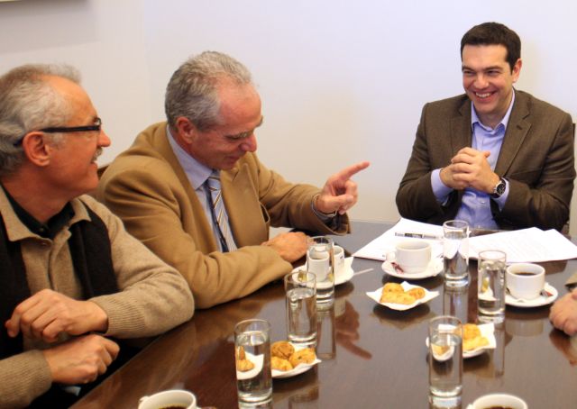 Συναντήσεις Α. Τσίπρα με εφοπλιστές και φαρμακοποιούς
