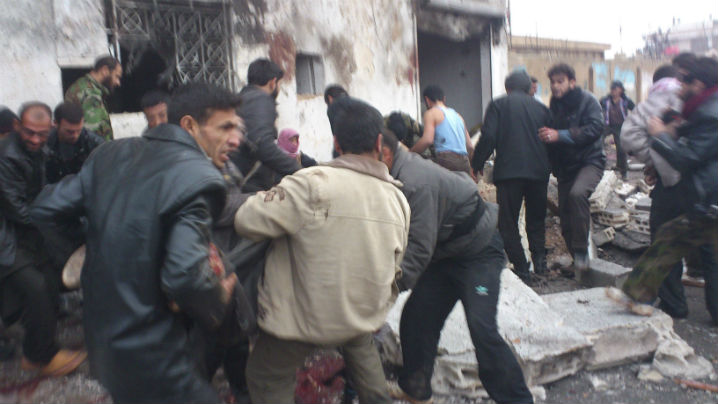 Ξεπερνούν τους 60 οι νεκροί από την επίθεση σε αρτοποιείο στη Συρία