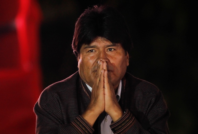 Αεροπορικά μπλεξίματα για τον πρόεδρο της Βολιβίας