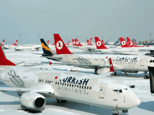Ακυρώσεις πτήσεων στην Κωνσταντινούπολη