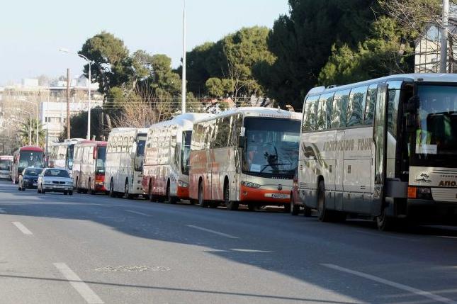 Διαμαρτυρία λεωφορειούχων αύριο στη Θεσσαλονίκη