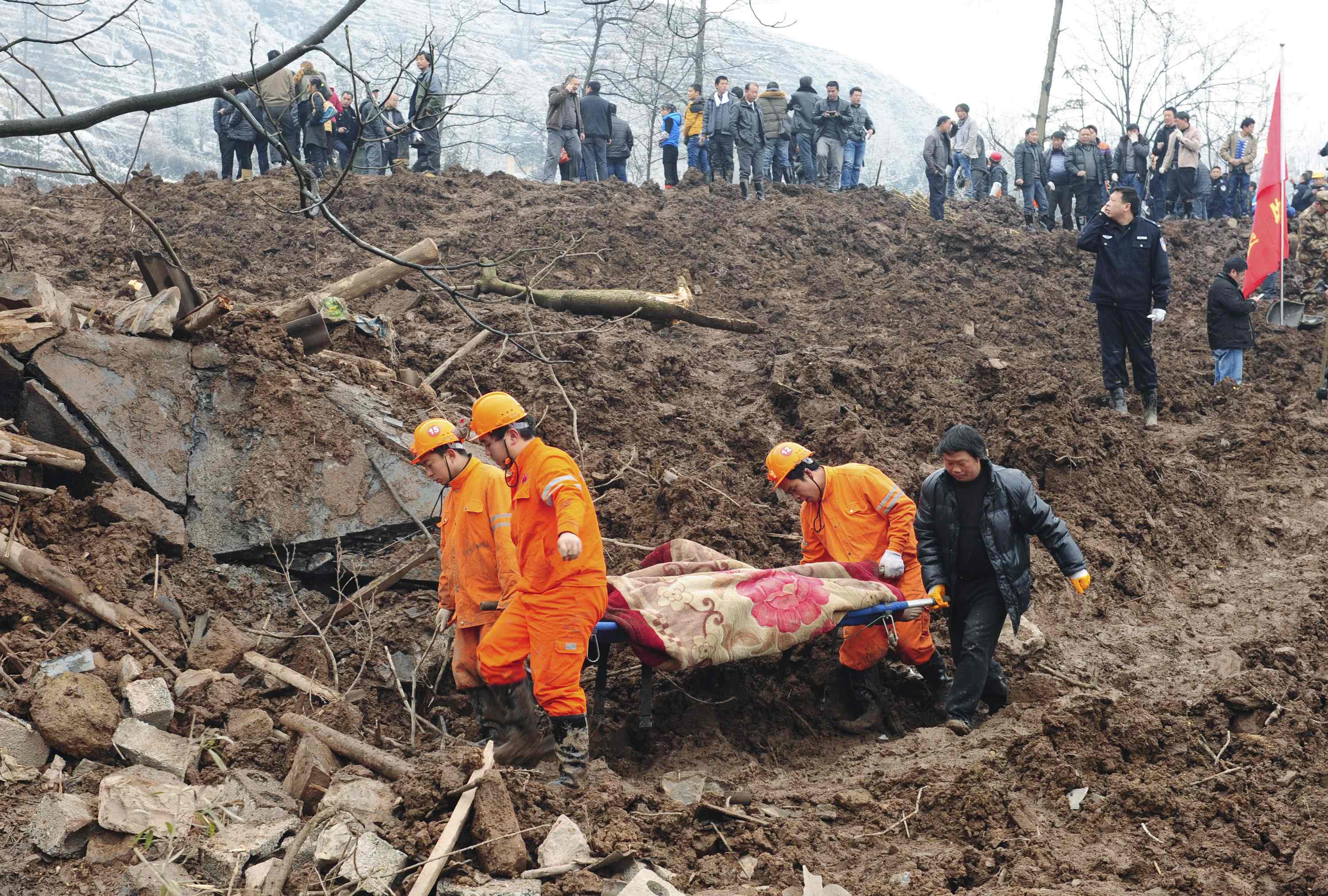 Τουλάχιστον επτά νεκροί από κατολίσθηση στην Τουρκία