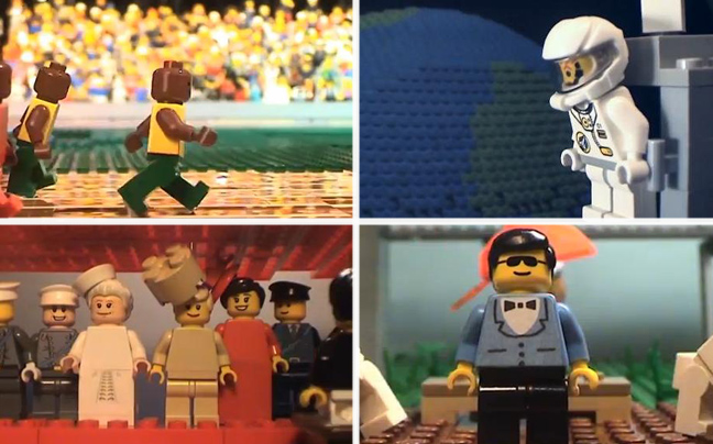 Oι καλύτερες στιγμές του 2012 από τα… lego
