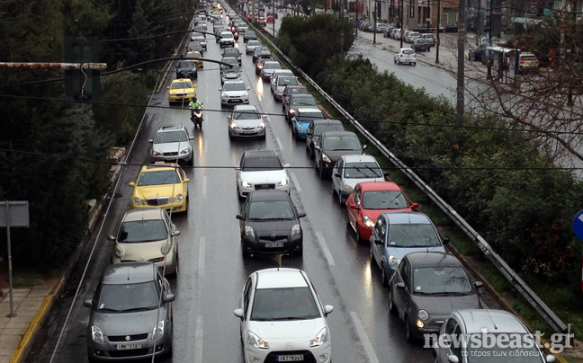 Κυκλοφοριακό μπλακ άουτ στους δρόμους