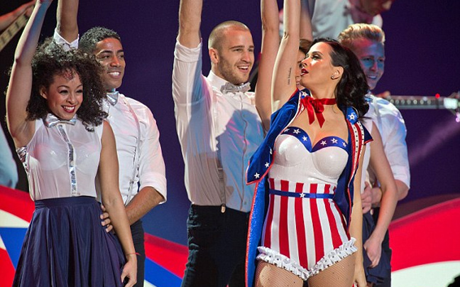 Η Katy Perry στα χρώματα της… Αμερικής