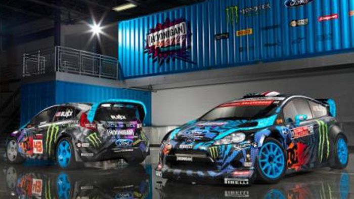 Ο Ken Block παρουσίασε τις εγκαταστάσεις της Hoonigan Racing Division