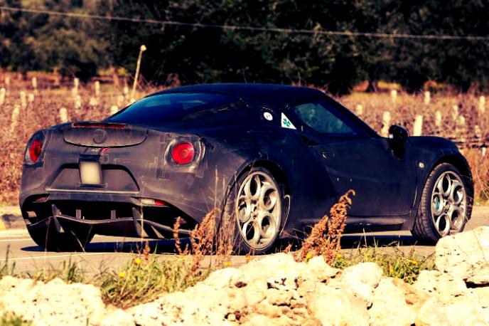 Χειμερινές δοκιμές για την Alfa Romeo 4C