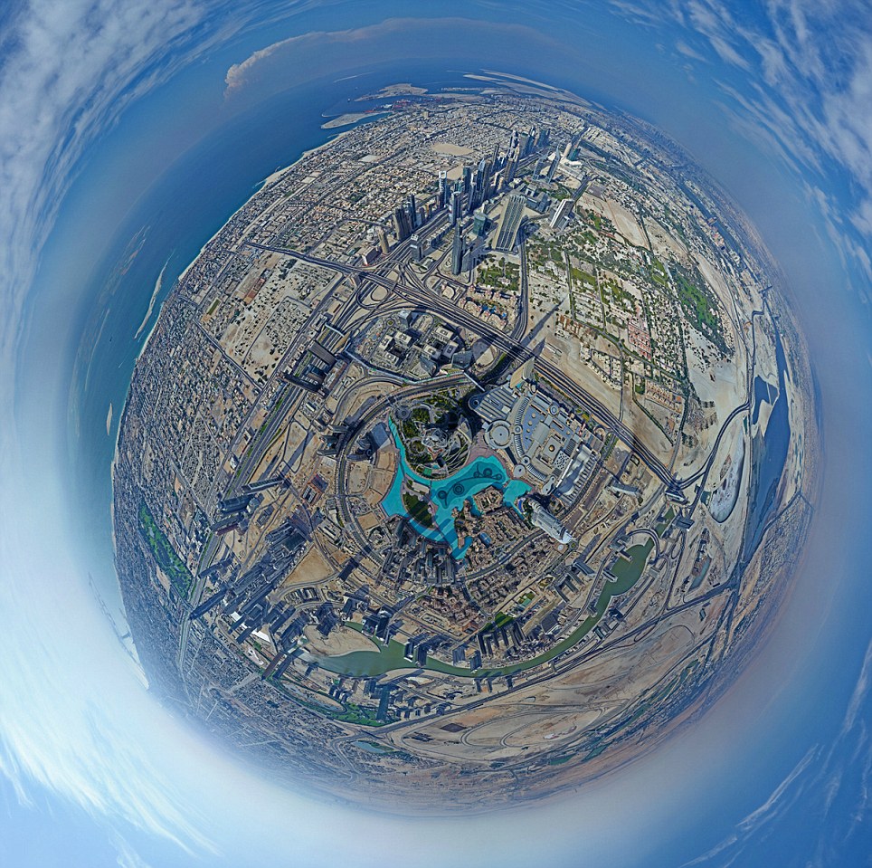 Όταν κοιτάζεις το Ντουμπάι από ψηλά&#8230;