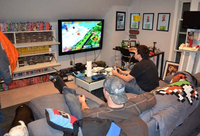To απόλυτο δωμάτιο για έναν άντρα gamer