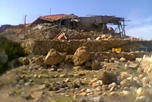 Φωτογραφίες από το ξωκλήσι που καταστράφηκε στην Κρήτη