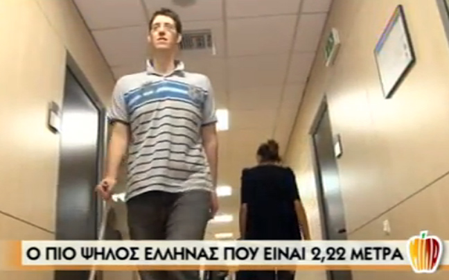 Αυτός είναι ο ψηλότερος Έλληνας