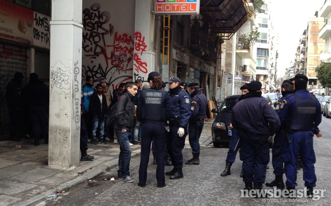 Σε εξέλιξη μεγάλη αστυνομική επιχείρηση στην Αθήνα