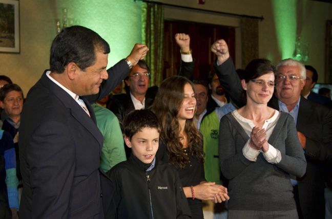 Ανακοίνωσε τη νίκη του ο πρόεδρος του Ισημερινού