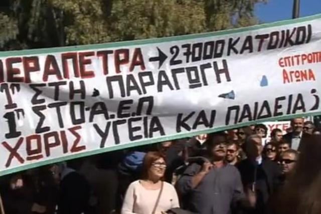 Δεν υποχωρούν οι κάτοικοι Λασιθίου