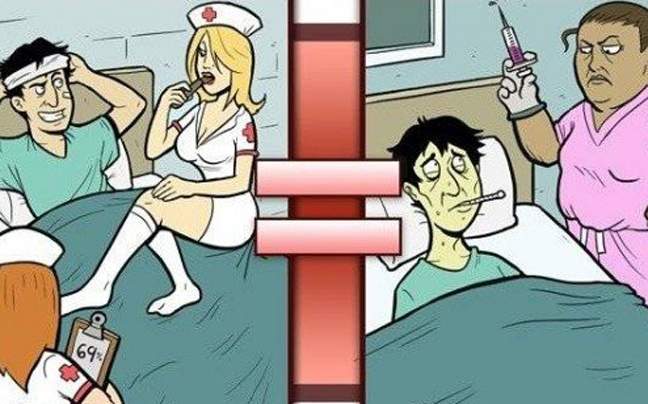 Φαντασίωση εναντίον πραγματικότητας