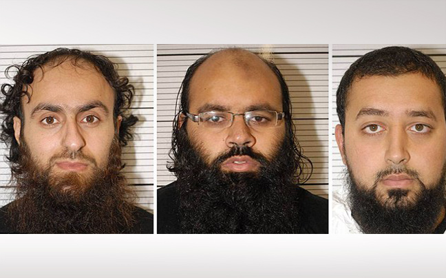 Τρεις Ισλαμιστές καταδικάσθηκαν ως τρομοκράτες