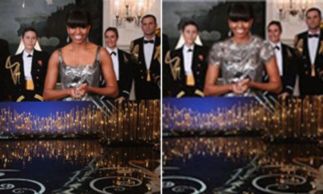 Θύμα του Photoshop η Μισέλ Ομπάμα