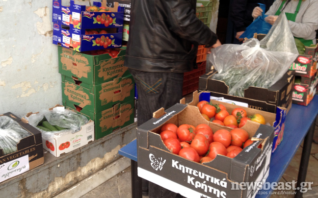 Αποστολή αλληλεγγύης από την Κρήτη στην Αθήνα