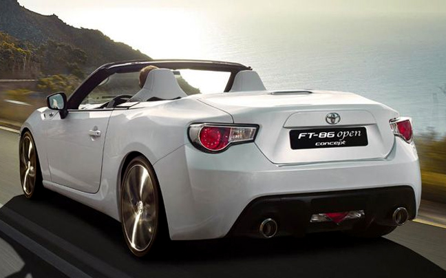 Η ανοιχτή concept έκδοση του Toyota FT-86